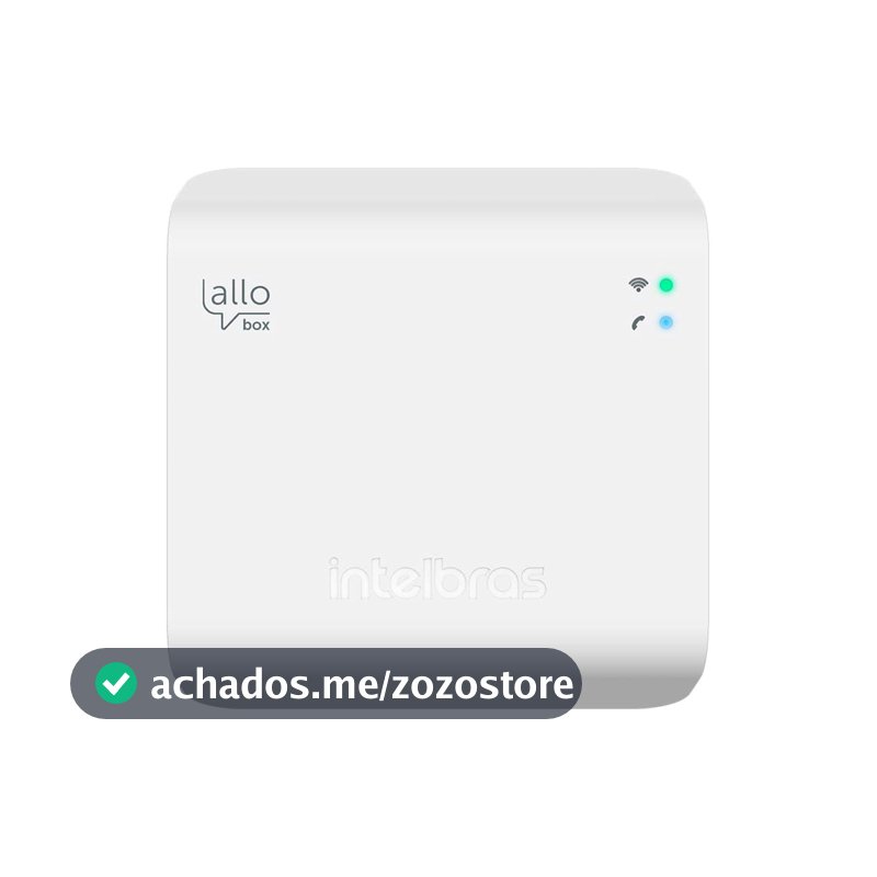 Interface Wi-Fi para Videoporteiro Allo Box Branco Intelbras