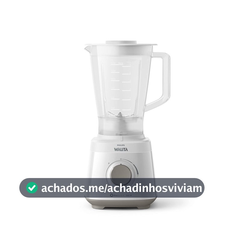 Liquidificador Daily 2L 550W RI2110, Branco, 110v, Philips Walita