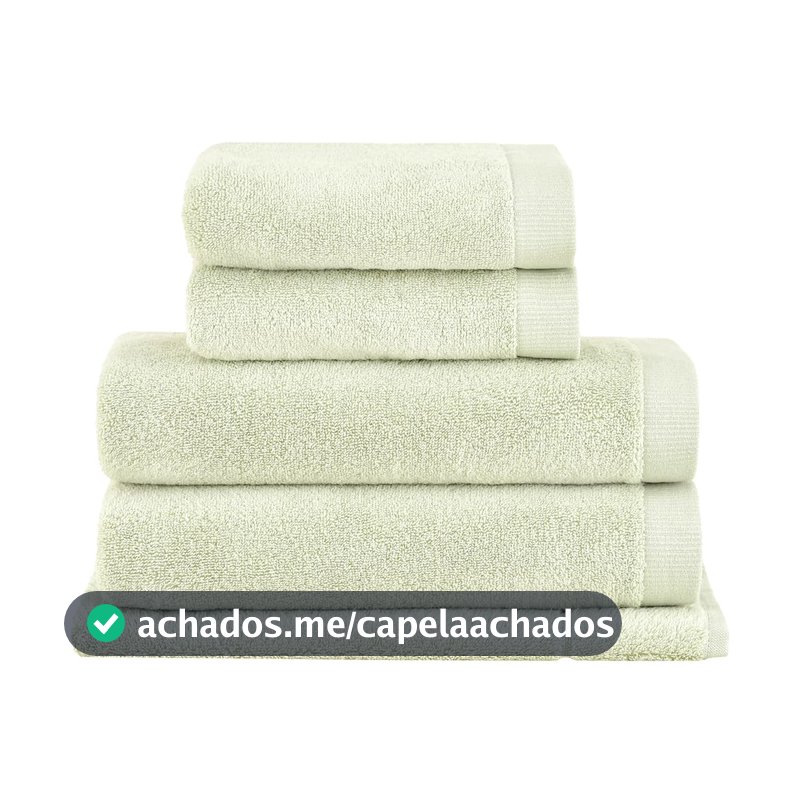 Buddemeyer Jogo de Toalhas Dual Air Gigante Verde 5 peças