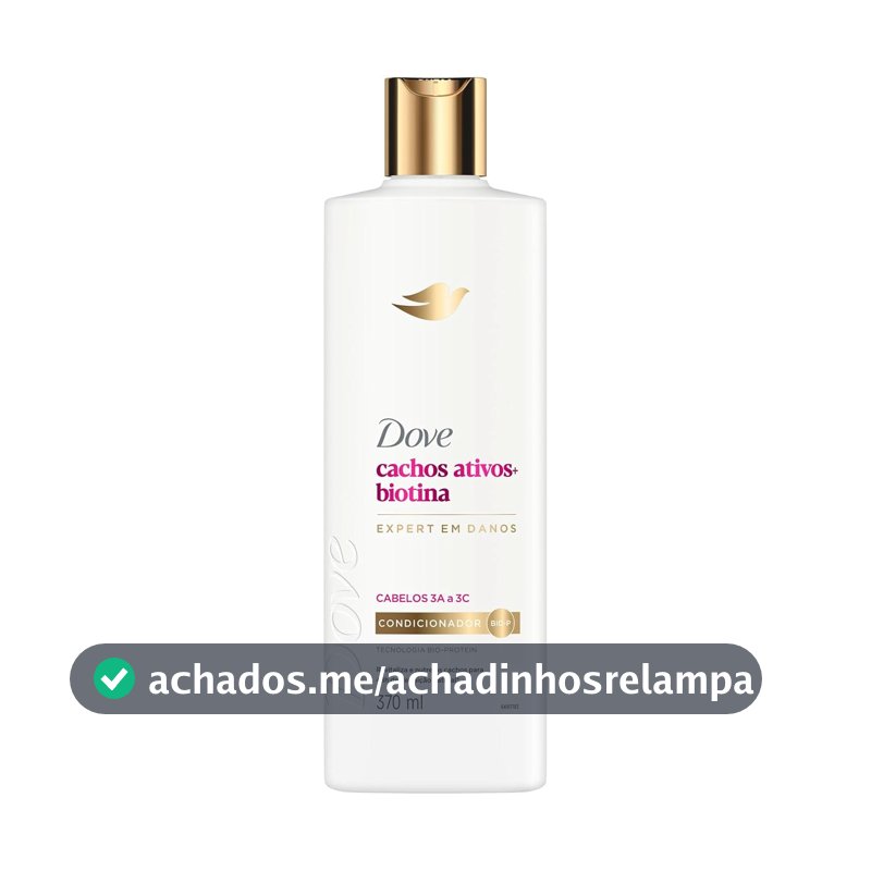 Dove Condicionador Cachos Ativos + Biotina 370ml
