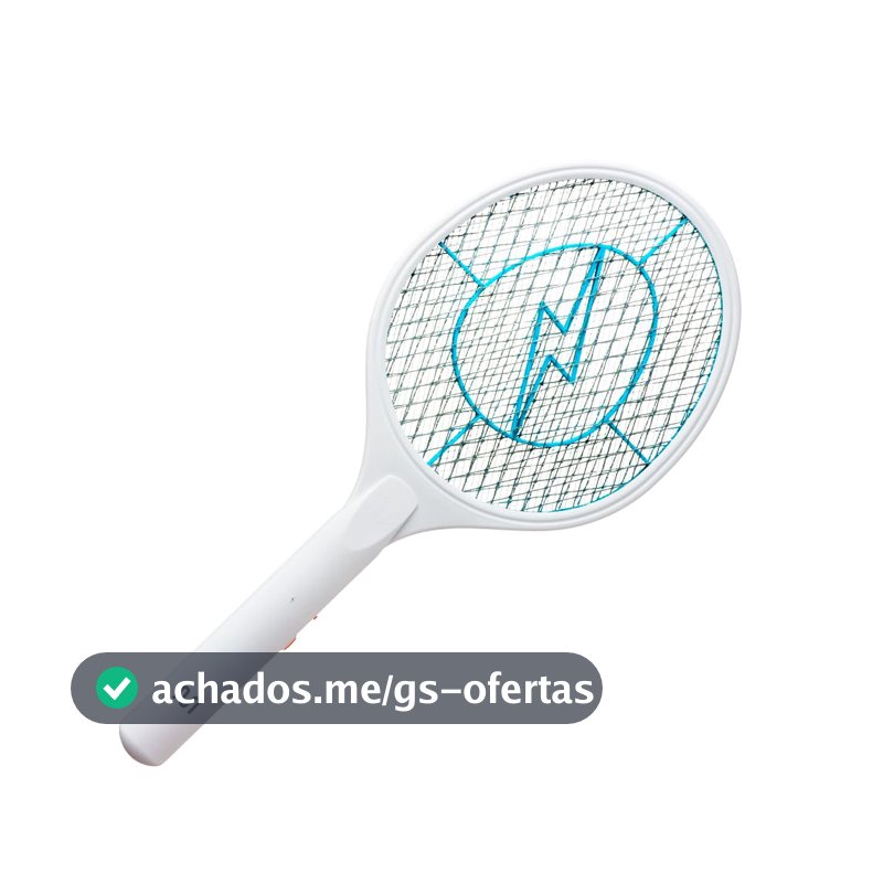 Raquete Elétrica Mata-Insetos Multilaser, Bivolt