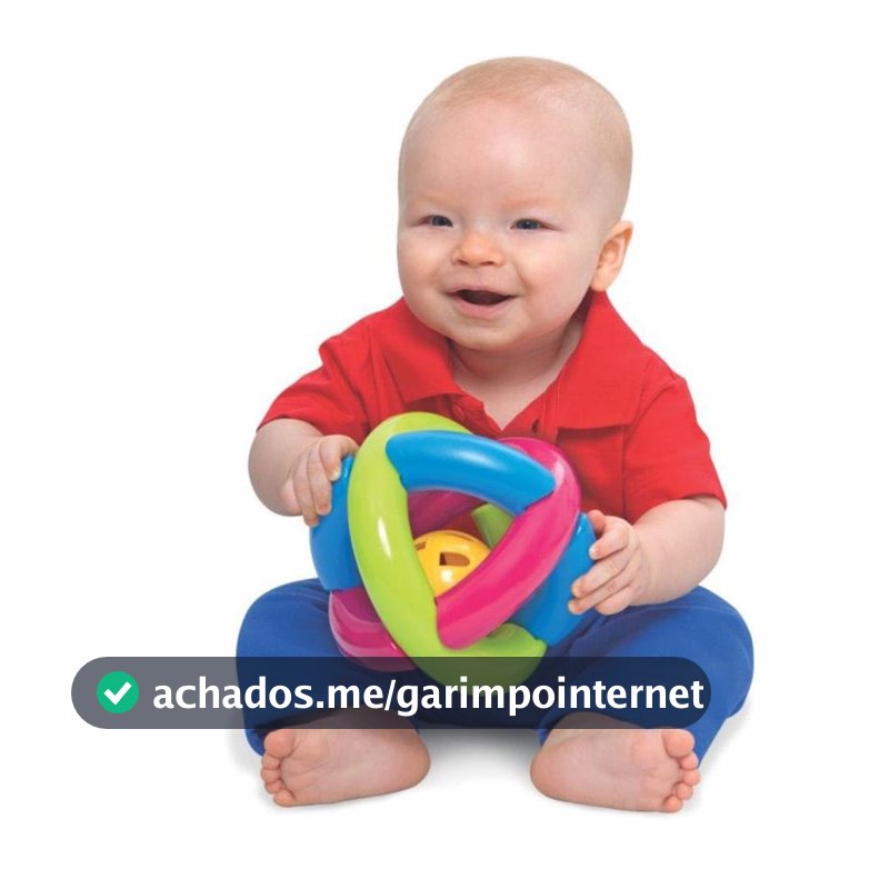 Brinquedo para Bebe Bola Maluquinha Merco Toys, Cores sortidas, 1 unidade