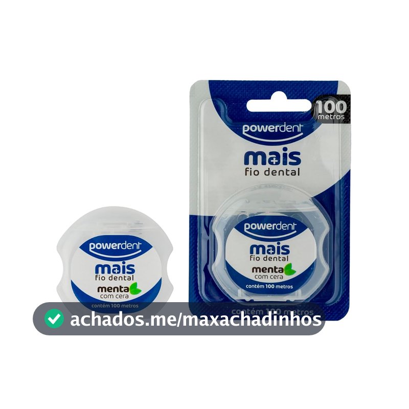 Power Dent Fio Dental Light 100 M Multicolorido (embalagem pode variar)