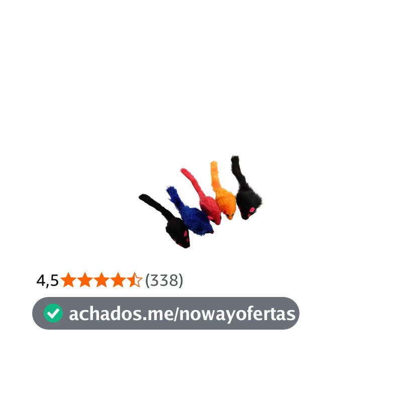 Chalesco Ratinhos para Cães
