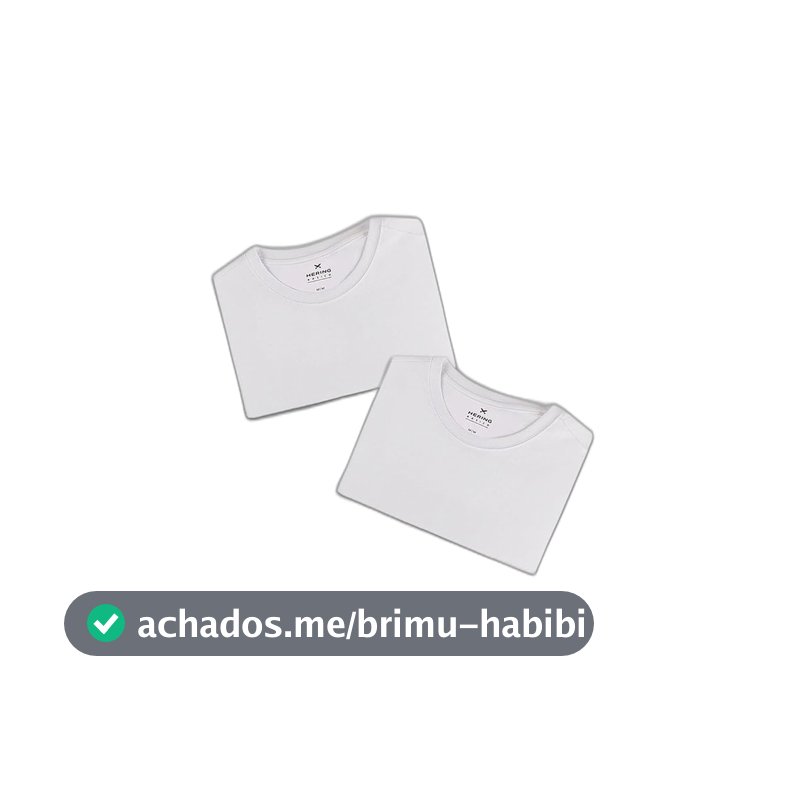 Kit 2 Camisetas Hering Básicas Femininas