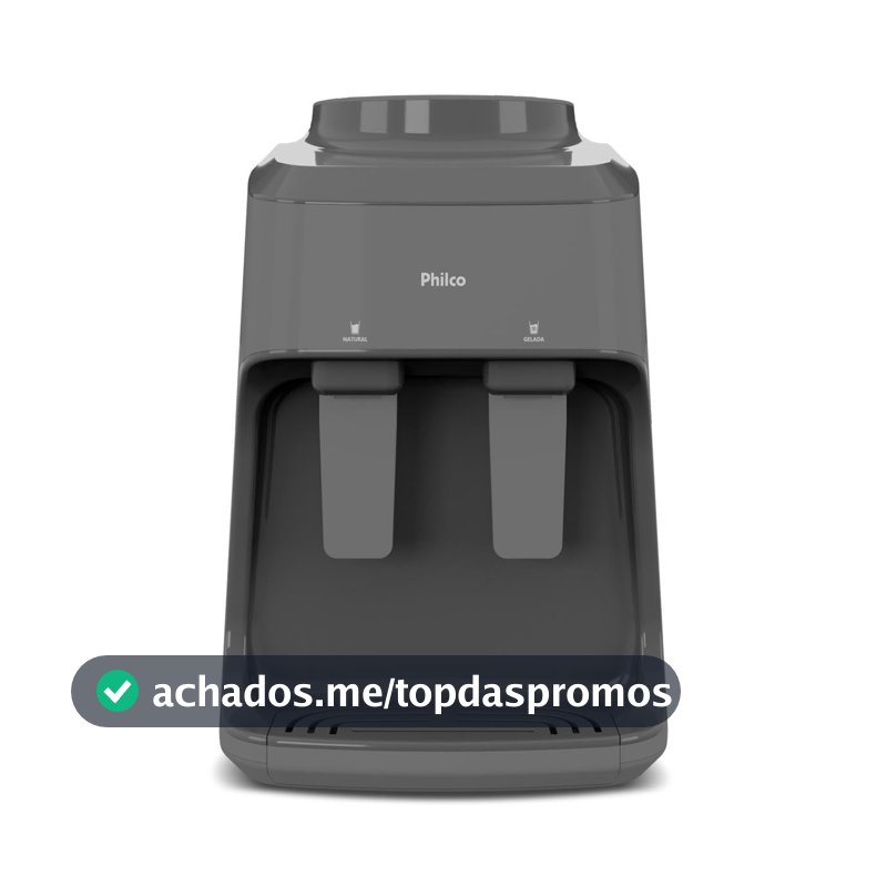Bebedouro Água Natural e Gelada Bivolt PBE10C BIV Philco