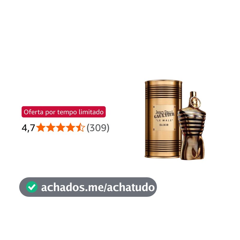 Jean Paul Gaultier Le Male Elixir Masculino Eau de Parfum 125ml