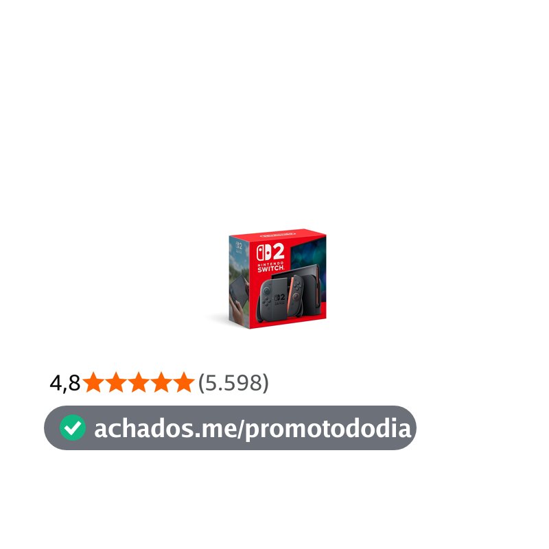 Console Nintendo Switch 2 - Modelo Internacional