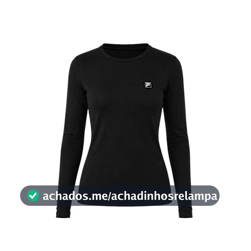 Blusa Ml Feminina Fila Essential