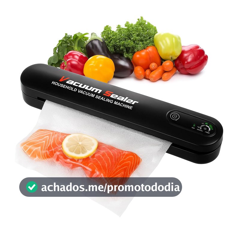 Seladora Embaladora a Vácuo Automática Portátil Doméstica Embalagem Moderna Embaladora Selar Para Embalar Kitchen Manual Profissional Embalador Carnes Plástico Empacotadora Queijo Fechar Pro