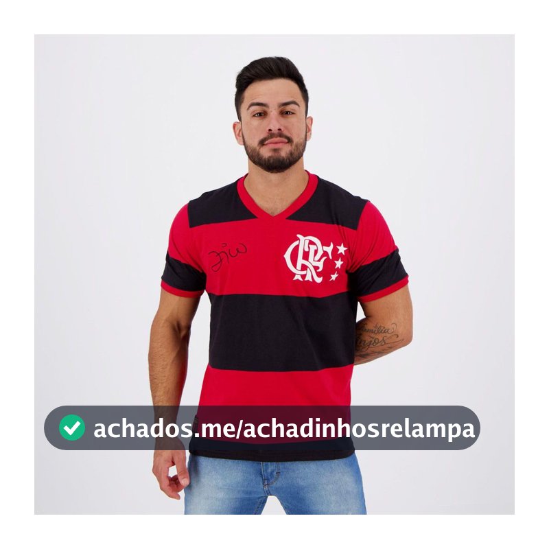 Camisa Flamengo Lib 81 Zico nº10 Masculina