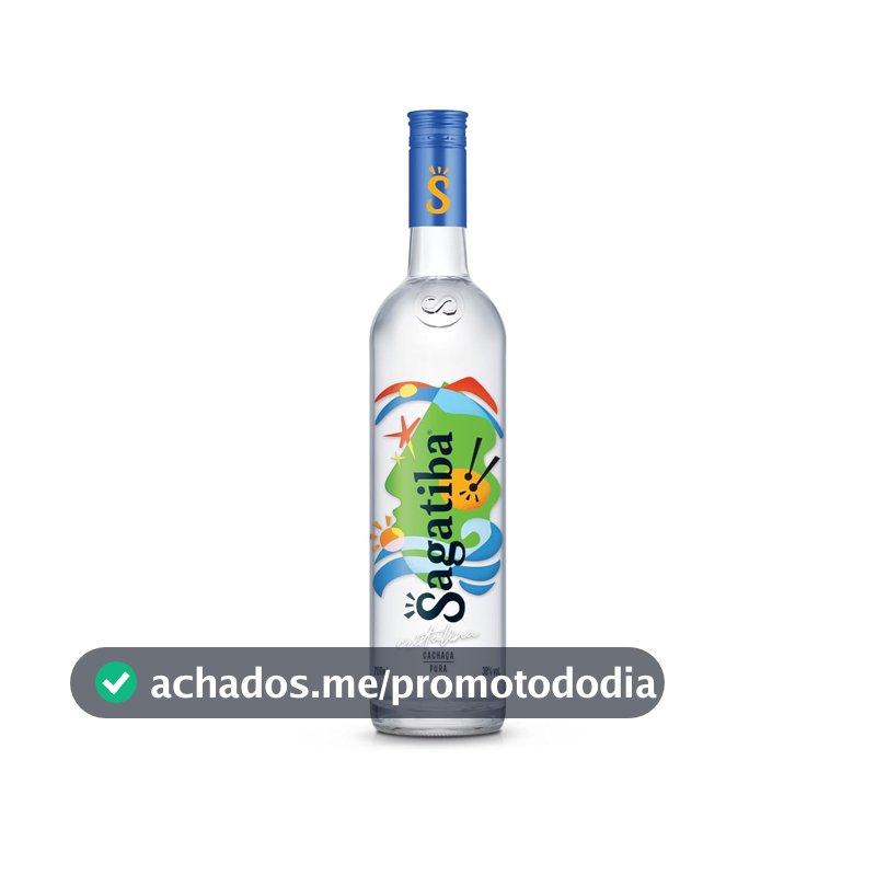 Cachaça Sagatiba Pura 700 Ml