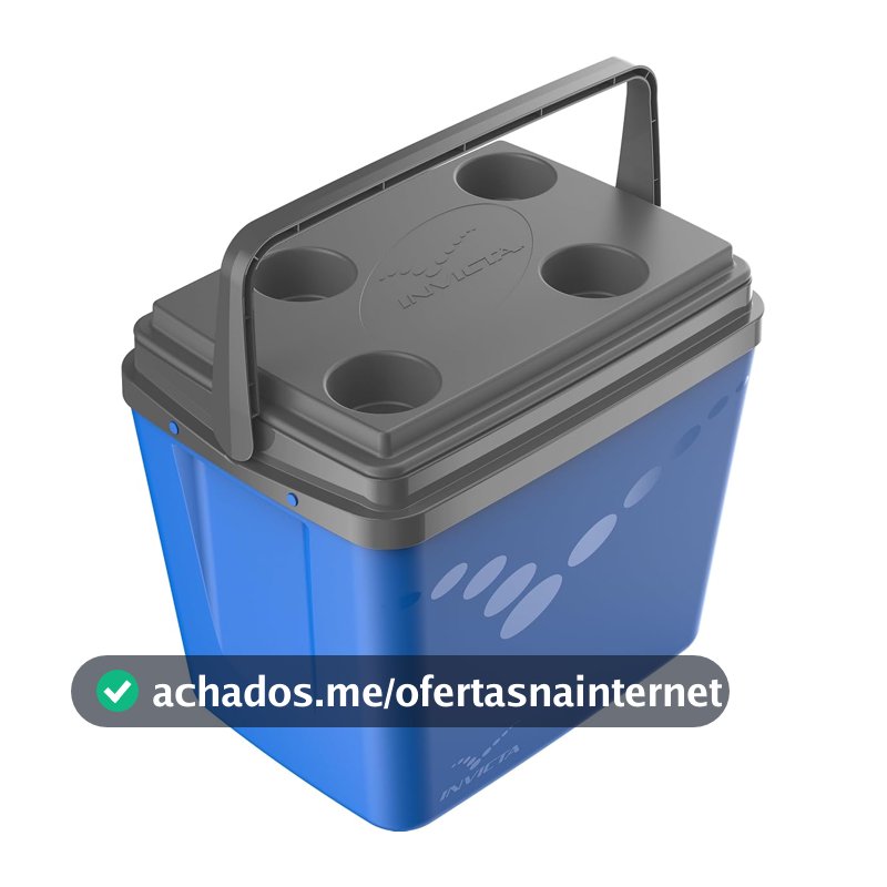 Invicta Caixa Térmica Pop 32L Texturizada Incess Blue
