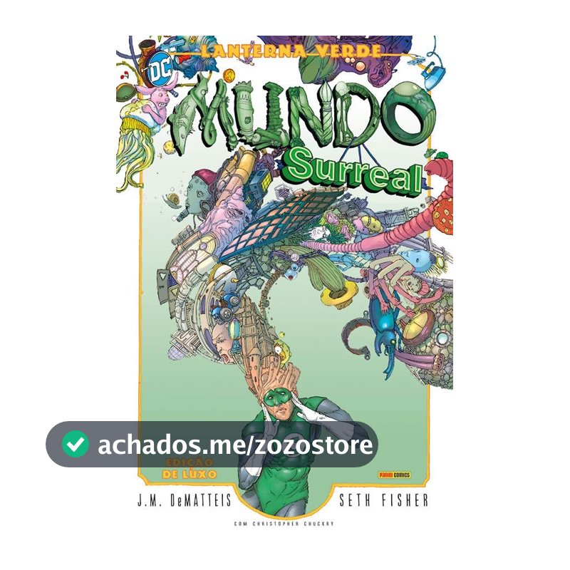 Lanterna verde: mundo surreal (dc deluxe)