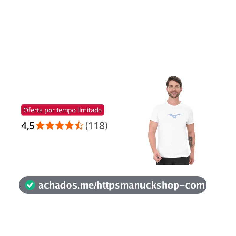 Camiseta Mizuno Lifestyle Masculina