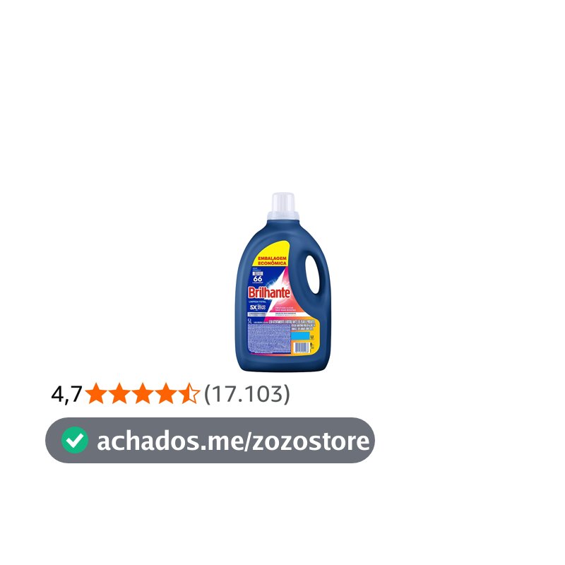 Sabão Liquido Brilhante 5L