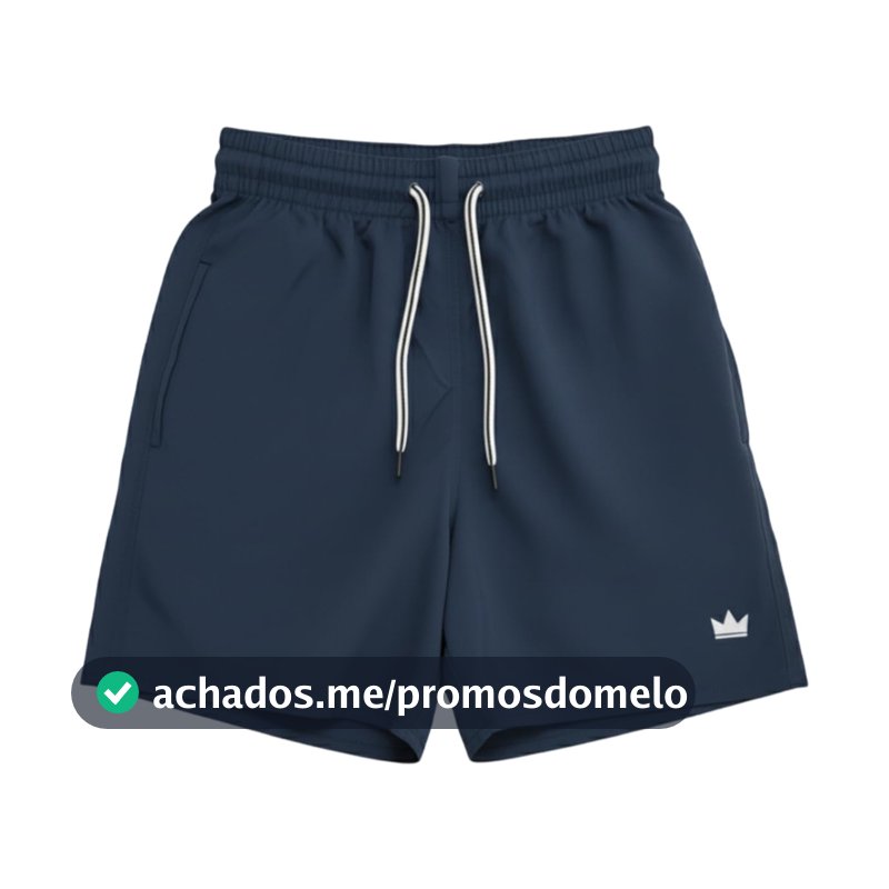 Bermuda Shorts Academia Masculina Rei do Esporte Treino Esportiva