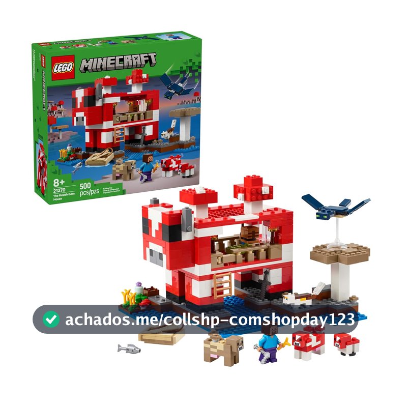 LEGO Minecraft A Casa Coguvaca 21270 (500 Peças)