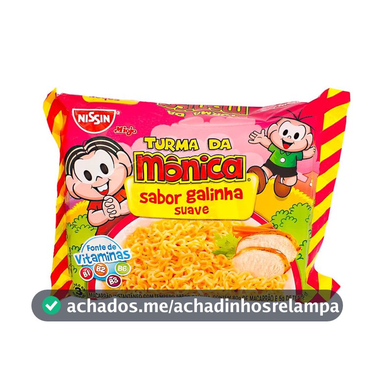 NISSIN LAMEN SUAVE - SABOR GALINHA