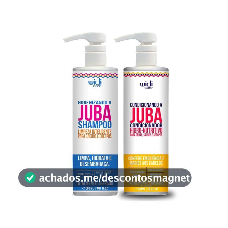 Higienizando E Condicionando A Juba Widi Care 500ml