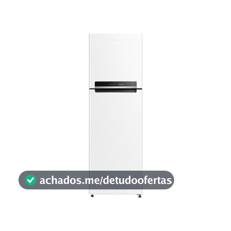 Geladeira Cycle Defrost Duplex 410L Inverter Branca Midea