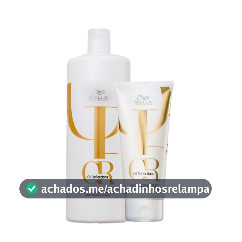 Kit Wella Professionals Oil Reflections Luminous Duo (2 produtos)