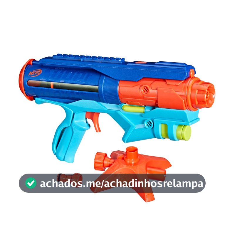 Nerf Super Soaker Power Drench lançador de água em plástico azul