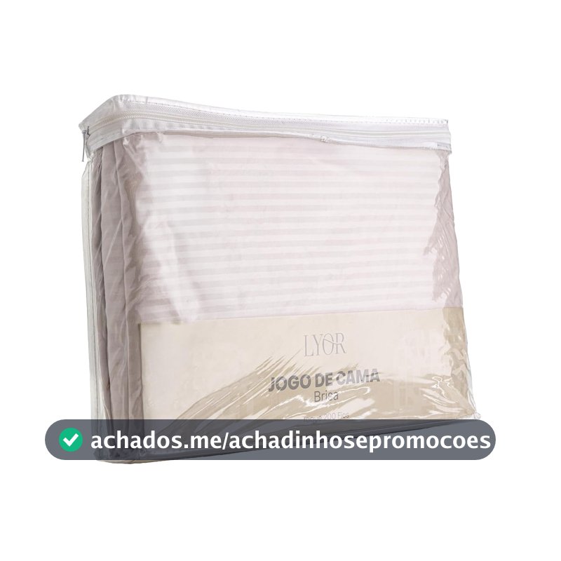 LYOR - Jogo de Cama Solteiro Brisa Toque 200 Fios Microfibra Rosa