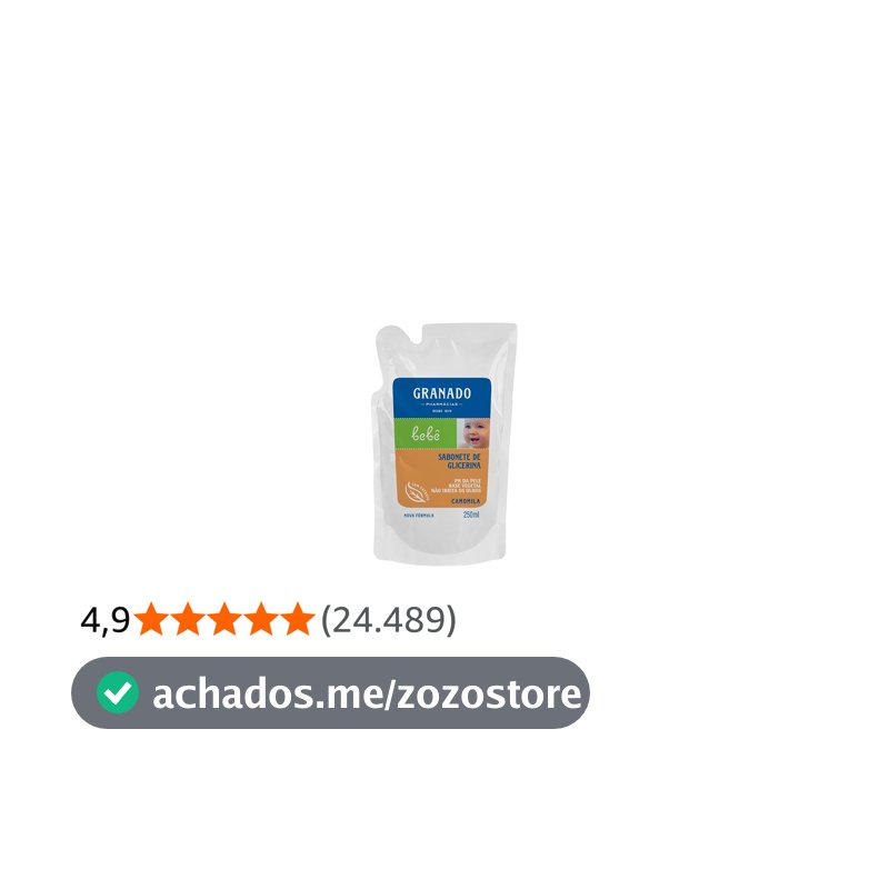 Granado Refil Sabonete Bebê, Camomila, 250ml
