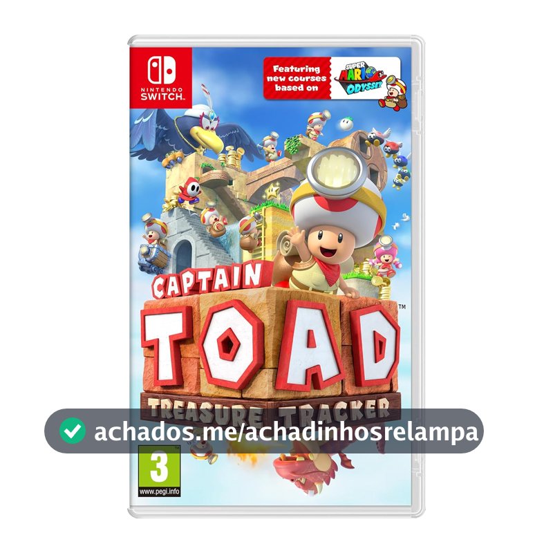 Jogo Captain Toad: Treasure Tracker - Switch