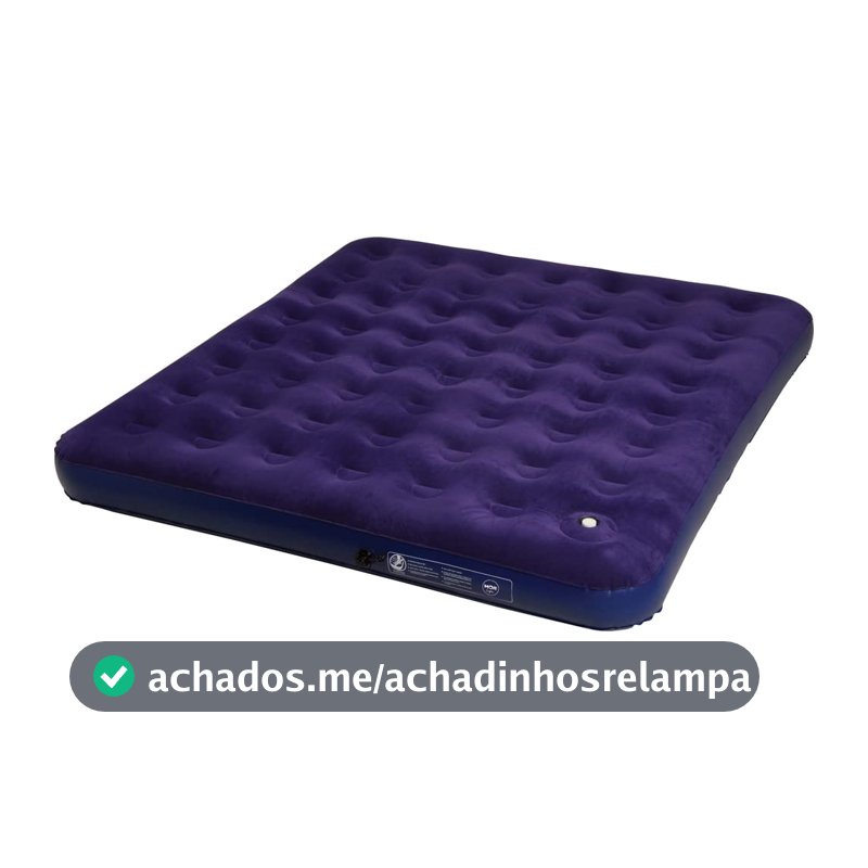 Mor Life - Colchão Inflável Multiuso King com Fole