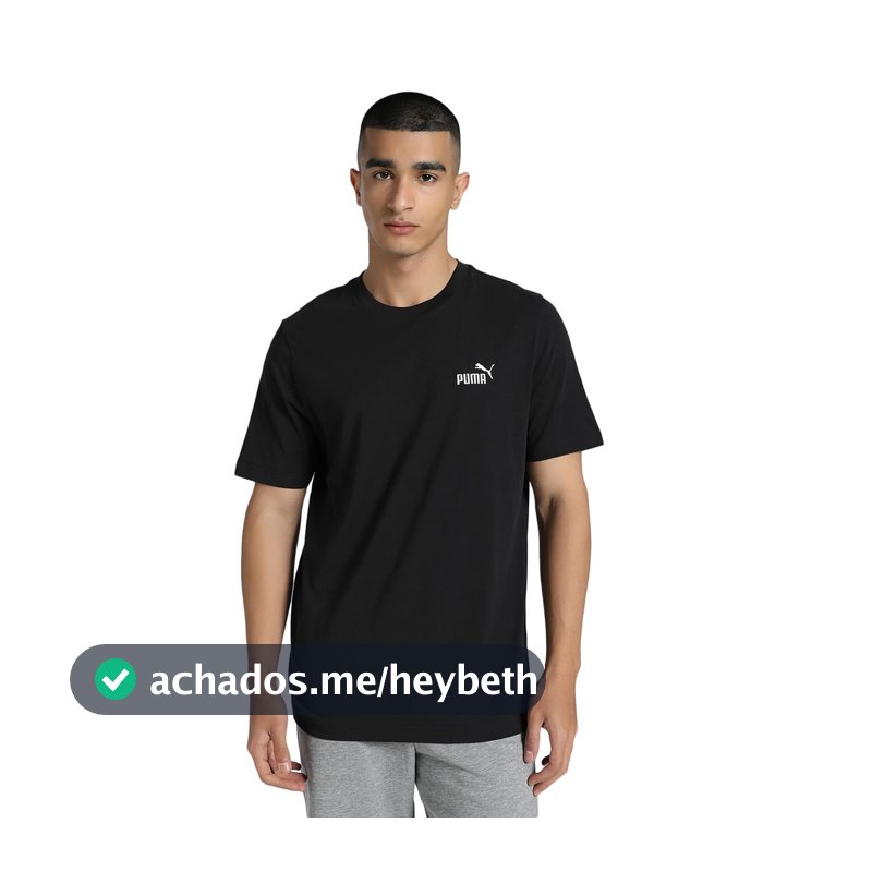 Camiseta Puma Essentials Small Logo No. 1 Masculina
