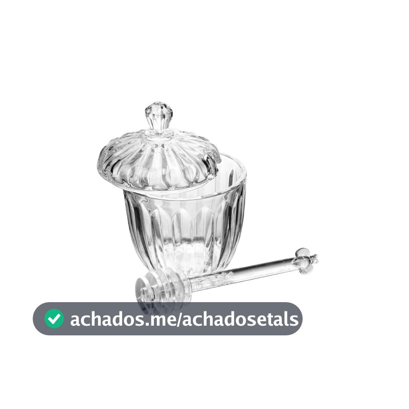 WOLFF - Meleira com Pegador Geneva 8cm x 11cm Cristal