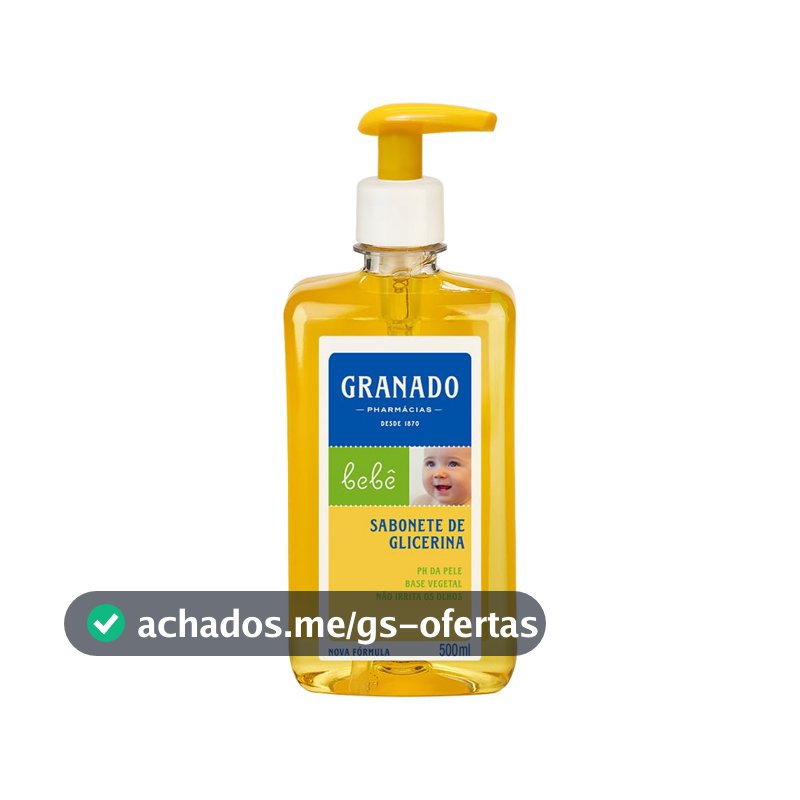 Granado Sabonete Líquido Bebê, Tradicional, 500ml