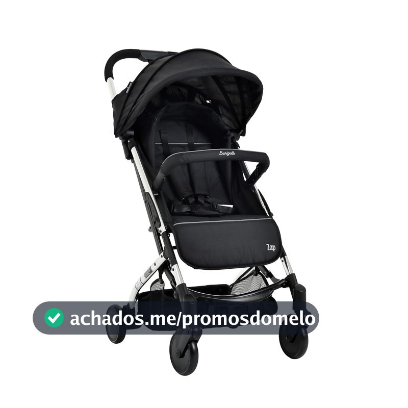 Burigotto Carrinho de Bebê Zap Metal, Prata