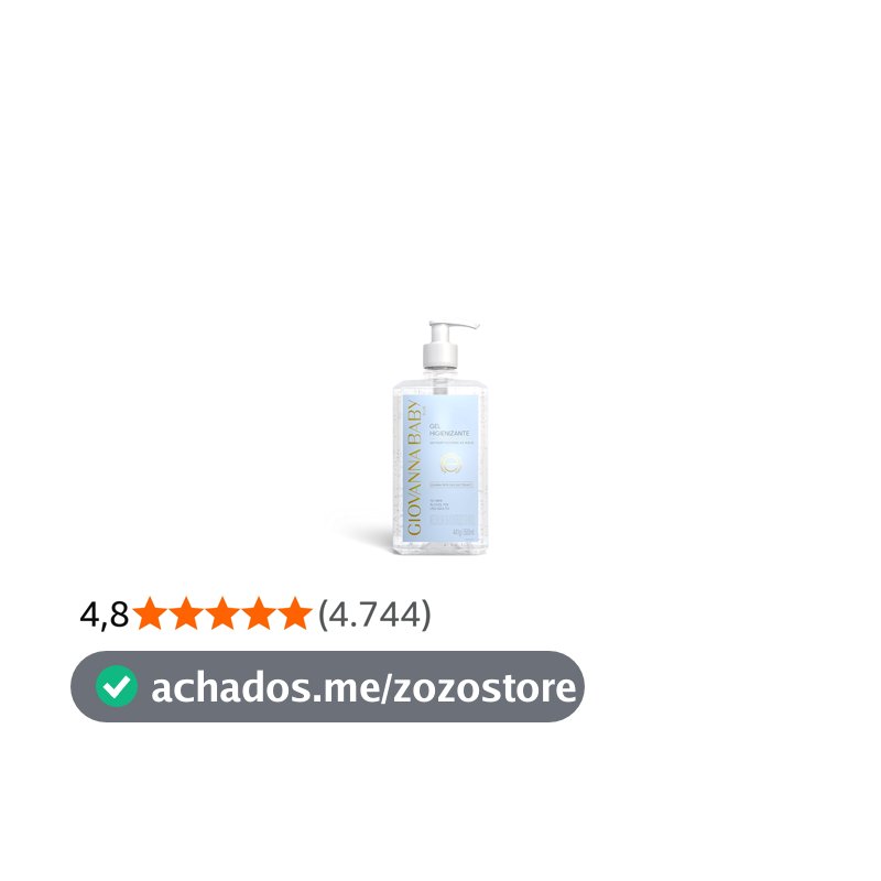 GIOVANNA BABY Gel Higienizante 70% Blue 500Ml Azul