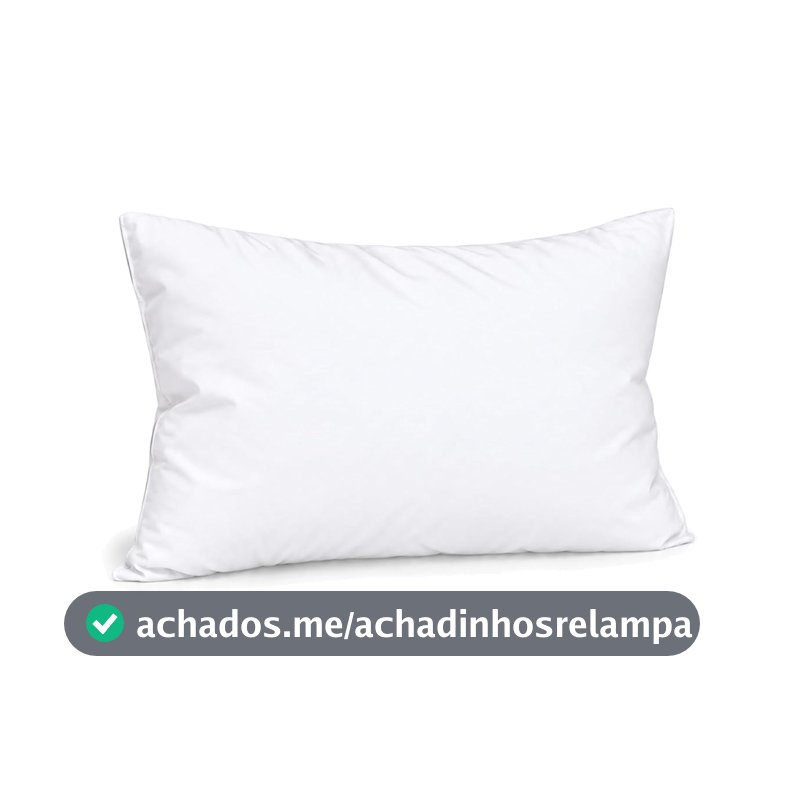 Brianna Travesseiro Toque de Pluma Baby Percal 200 Fios