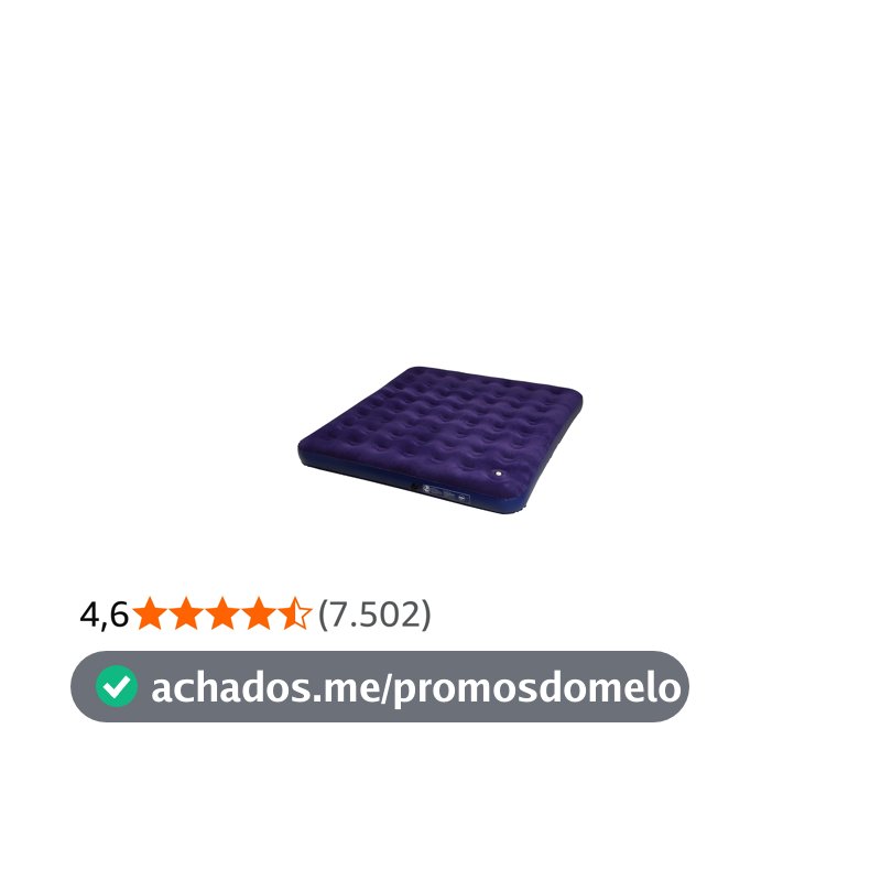 Mor Life - Colchão Inflável Multiuso King com Fole