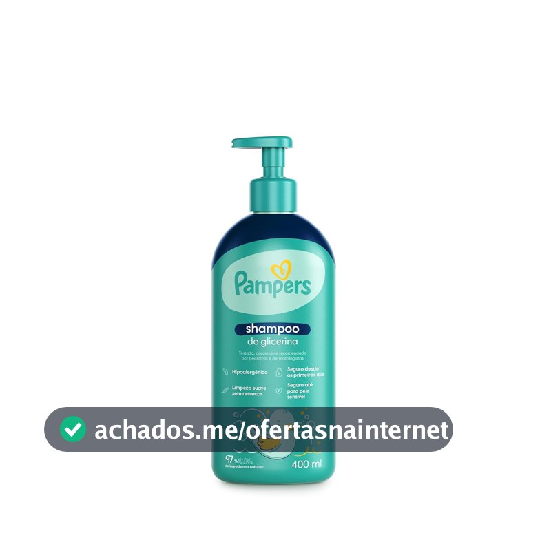 Pampers Shampoo Glicerina 400ml
