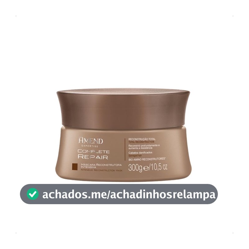 Máscara Reconstrutora Intensiva com Bio-Amino 300g