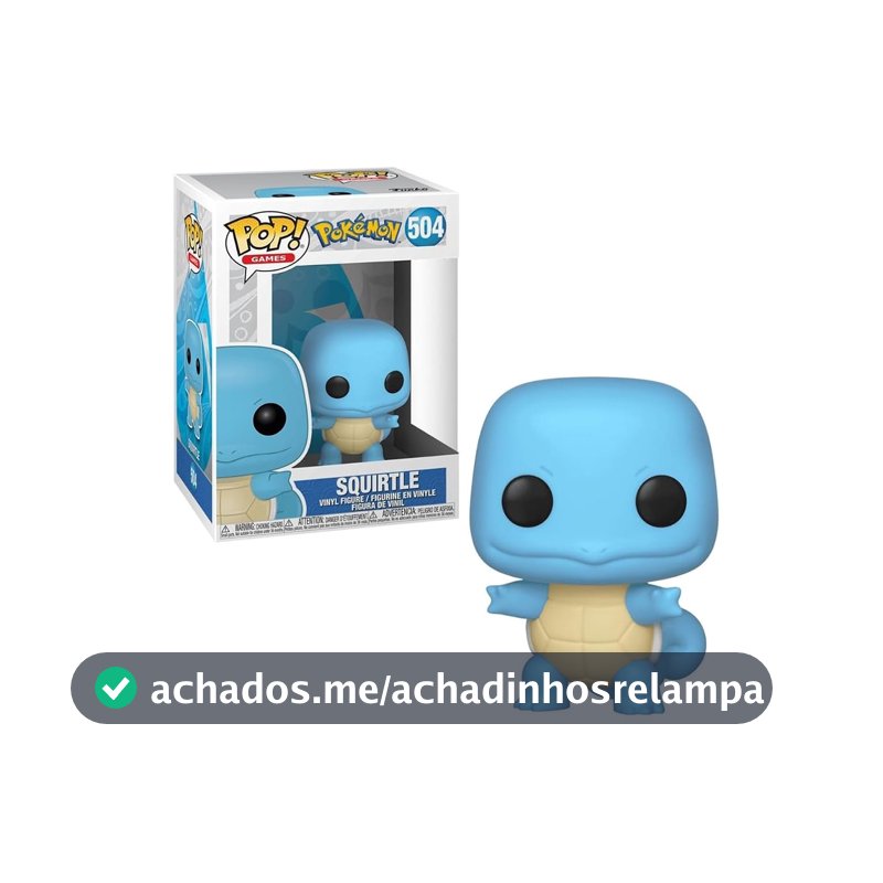 Boneco Funko POP Pokémon Squirtle - Candide