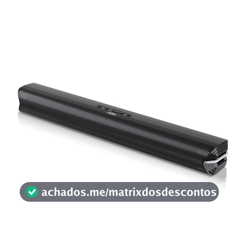 AOC ACS2410 Caixa de Som Soundbar 2.0 Canais