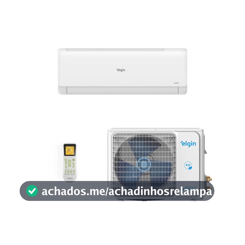 Ar-Condicionado Split HW Inverter Elgin Eco III Wi-Fi 9.000 BTUs R-32 Só Frio 220V