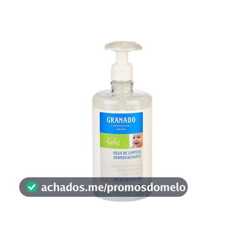 Granado Água De Limpeza Bebê, Peles Sensíveis, 500ml