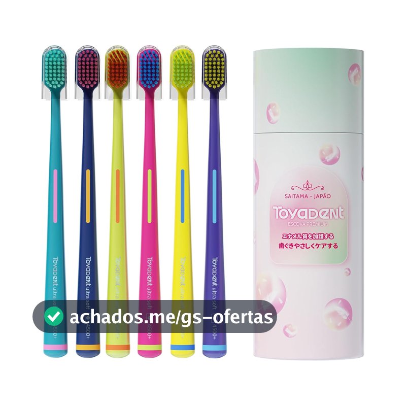 TOYADENT Escova Dentes Adulto Ultra Macia 6 Unidades