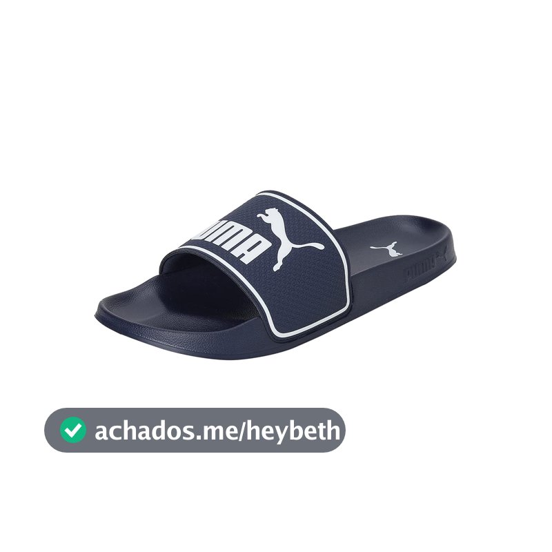 Chinelo Puma Leadcat 2.0 Unissex, Azul, 42,5