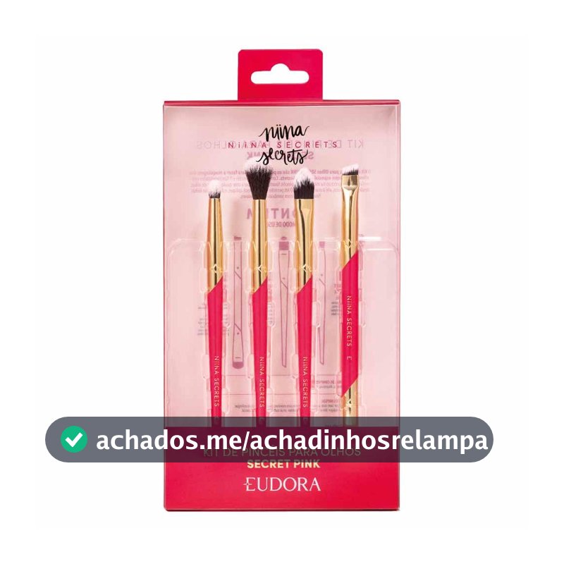 NIINA SECRETS KIT PINCEIS P/OLHOS