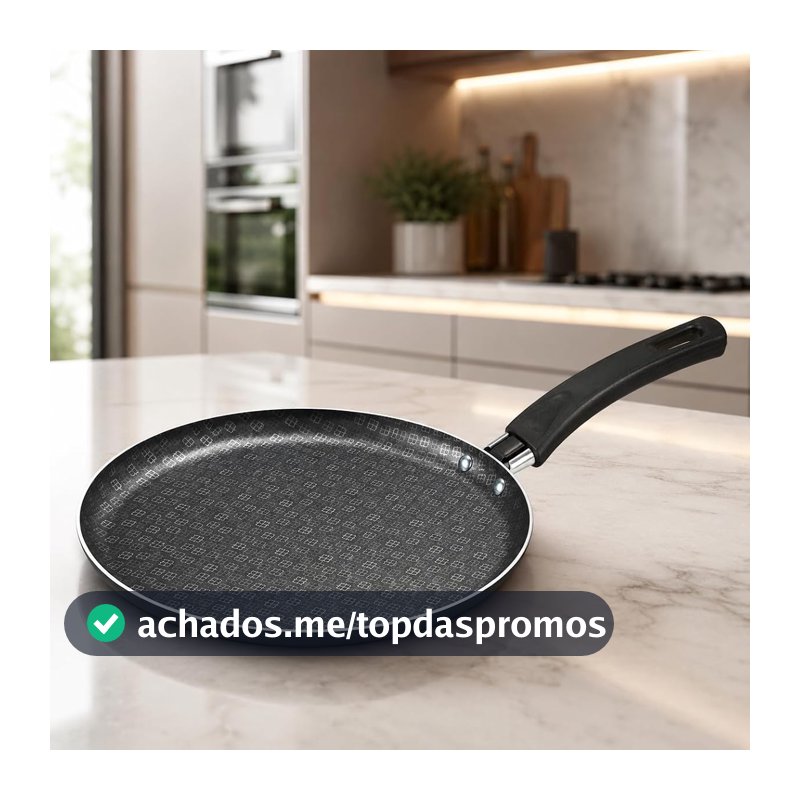 Frigideira Panquequeira Antiaderente Premium – Panquecas, Tapiocas, Crepes e Omeletes
