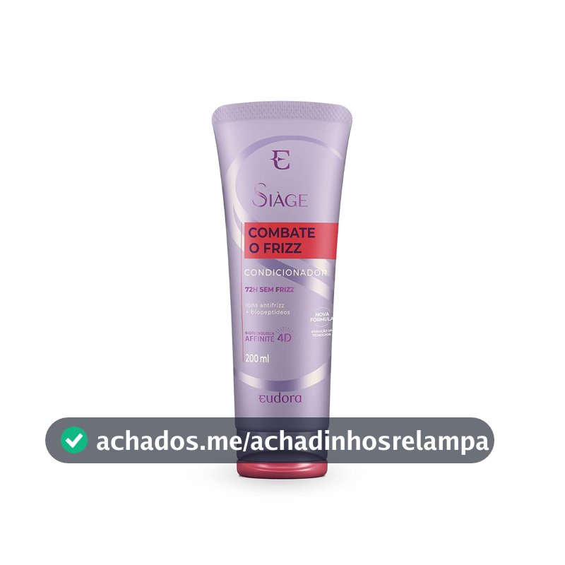 Eudora Condicionador Siàge Combate o Frizz 250ml