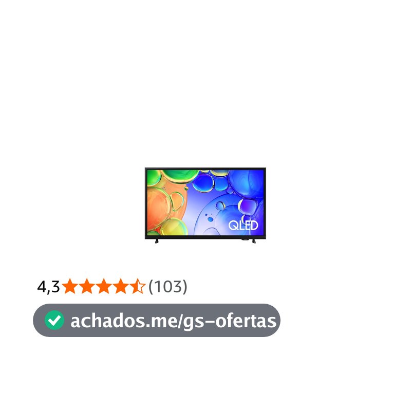 Samsung Smart TV 43" QLED Full HD Q5F 2025, Xbox Cloud Gaming, Canais Gratuitos, HDR, Som em Movimento Virtual